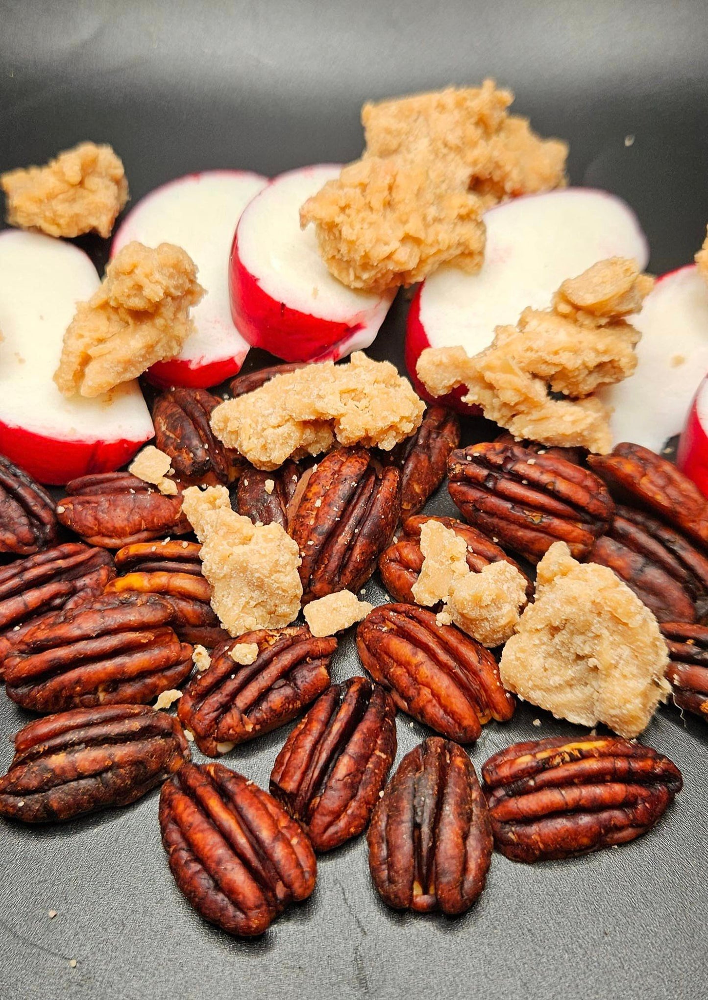 Apple Praline Crunch Tarts