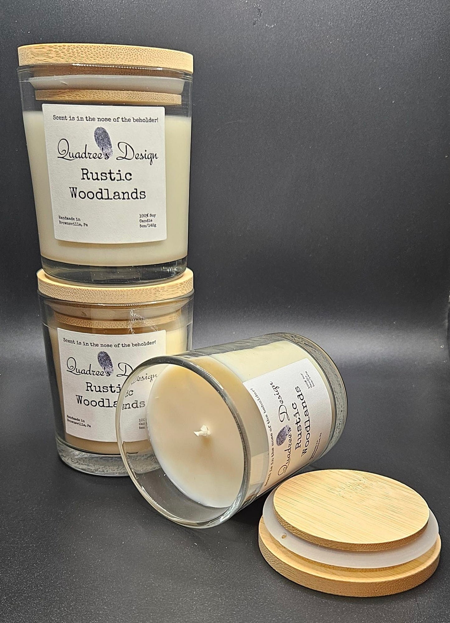 Rustic Woodlands Candles